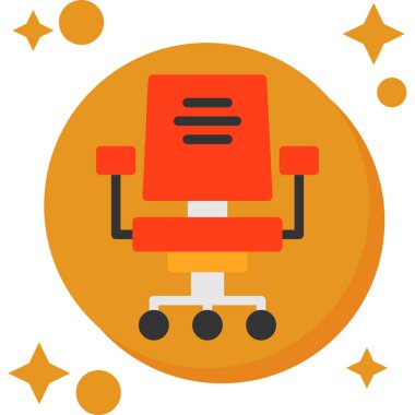 robot. Web simgesi basit illüstrasyon