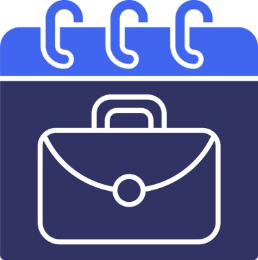 Çanta. Web simgesi basit tasarım