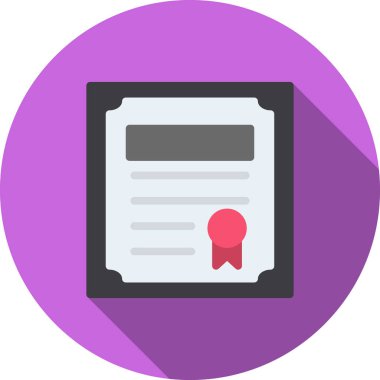 belge dosya simgesi düz biçimli