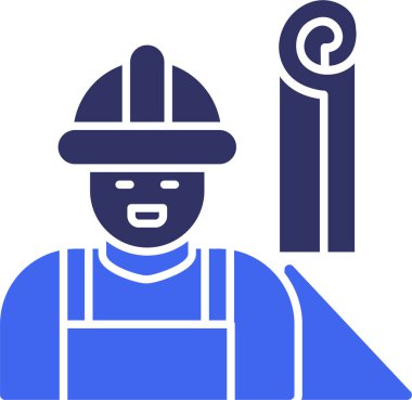 işçi inşaat simgesi