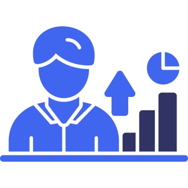 analiz iş vektör simgesi