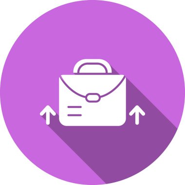 Bir dizin simgesinin vektör illüstrasyonu