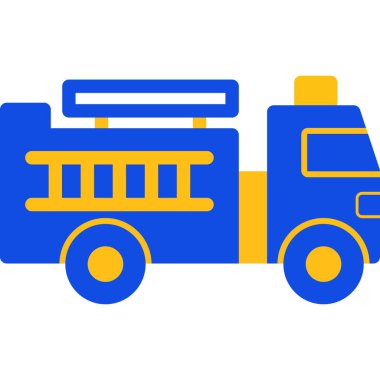 Araç servis simgesi ana hatlarıyla doldurulmuş