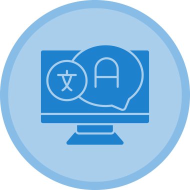 seo modern simgesinin vektör illüstrasyonu