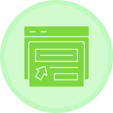 tarayıcı web sayfası basit illüstrasyon