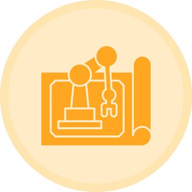 seo modern simgesinin vektör illüstrasyonu