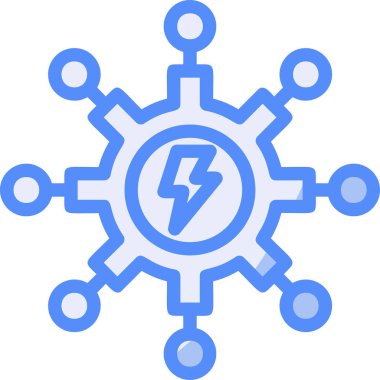 enerji elektrik enerji simgesi