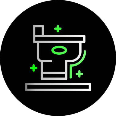 Bir kahve fincanının vektör çizimi