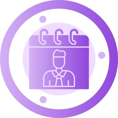 Maskeli ve tıbbi işaretli bir adamın vektör çizimi