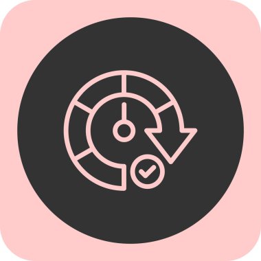 Simge soyut arkaplan grubunda izole ediliyor