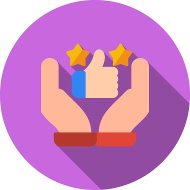 derecelendirme simgesi, vektör illüstrasyonu