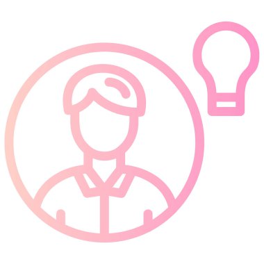 Modern simgenin vektör illüstrasyonu