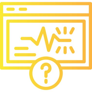 Web tasarım vektör çizgisi simgesi