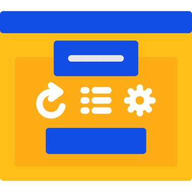 Kredi kartı simgesi, vektör illüstrasyonu