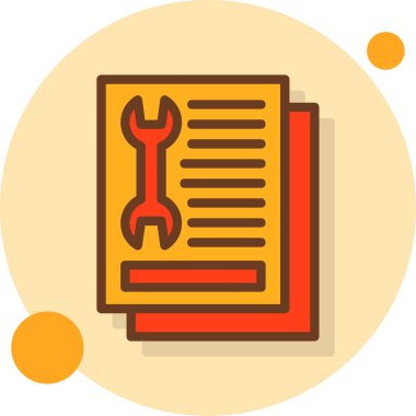 Tamir servisi. Basit simge