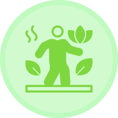 Büyüyen bitki modern simgesi, vektör illüstrasyonu