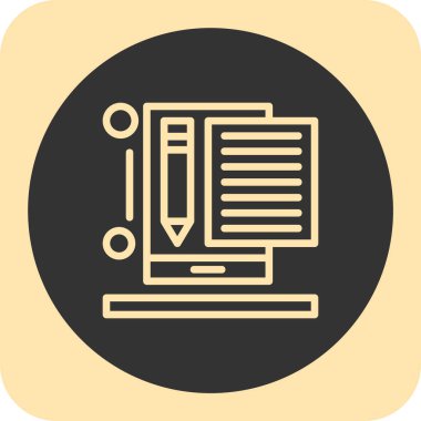 seo modern simgesinin vektör illüstrasyonu