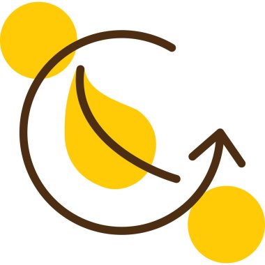 Tek bir simgenin vektör illüstrasyonu