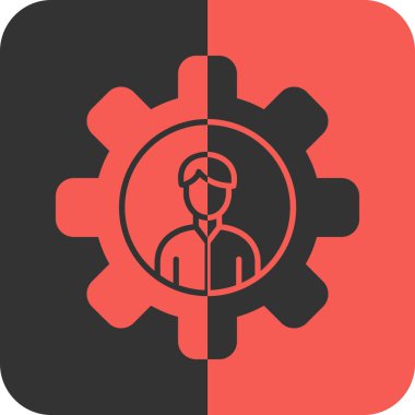 Takım çalışması simgesi vektör illüstrasyonu