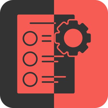 Vites simgesi soyut bir grupta izole edildi