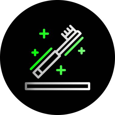 Modern b 'nin vektör illüstrasyonunda ateşten yoksun simge