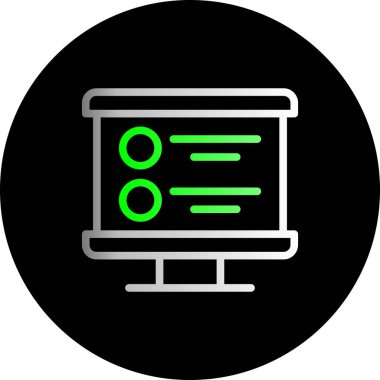 Web tasarım ikonu vektör illüstrasyonu