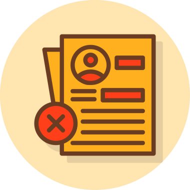 Belge ve çapraz iz vektör illüstrasyonlu pano