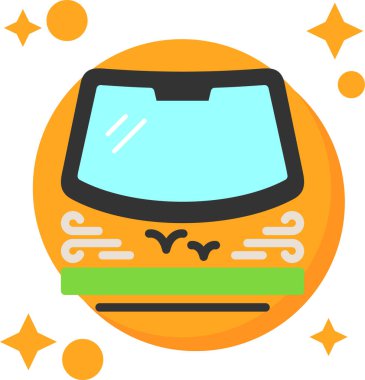 düz biçimli bilgisayar aygıtı simgesi