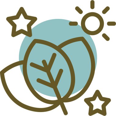 Modern simgenin vektör illüstrasyonu