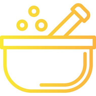 Mutfak ve yiyecek ikonu vektör illüstrasyonu