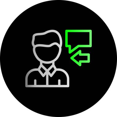 seo modern simgesinin vektör illüstrasyonu