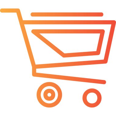 Alışveriş arabası. Basit tasarım