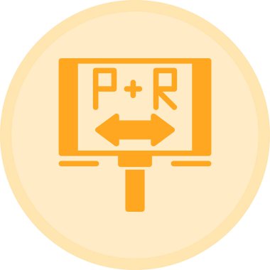 Hastane. Web simgesi basit illüstrasyon