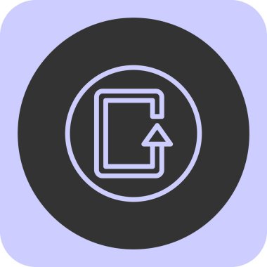 ok yönü sağ simgesi - taslak biçimi