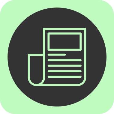 güzel belge simgesi vektör simgesi