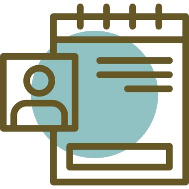 Takvim simgesi, vektör illüstrasyonu basit tasarım