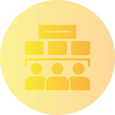 İş çizelgesi. Basit illüstrasyon