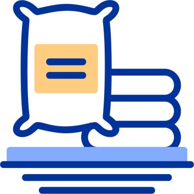 Doldurulmuş hayvan kedi hayvan ikonu - taslak biçimi