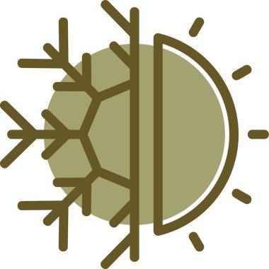 Güneş. Web simgesi basit illüstrasyon