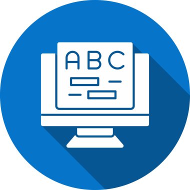 seo modern simgesinin vektör illüstrasyonu