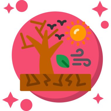 Çocuklar için sevimli bir çizgi film arkaplanının vektör çizimi