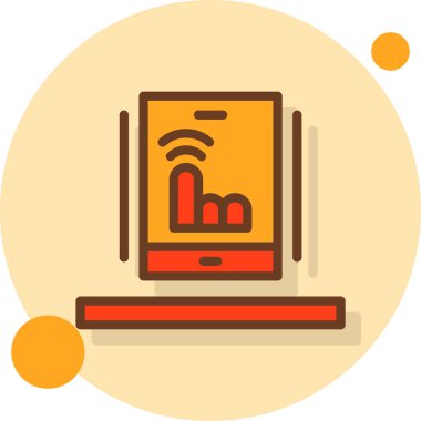 İnternet web simgesi basit vektörü.