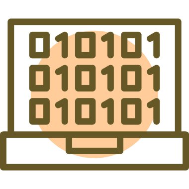 İşlemci. Web simgesi basit illüstrasyon