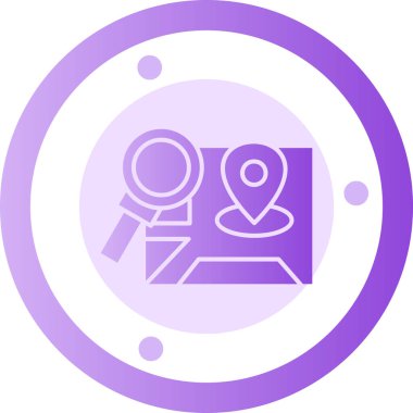 seo modern simgesinin vektör illüstrasyonu