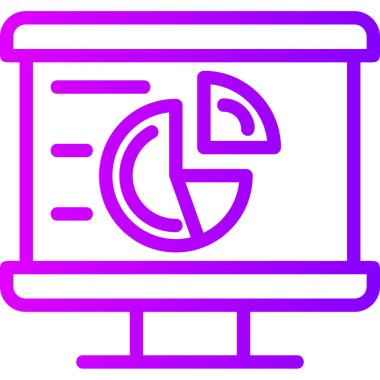 Bilgisayar. Web simgesi basit tasarım