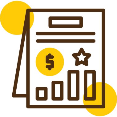 Dolar simgesi vektör illüstrasyonu