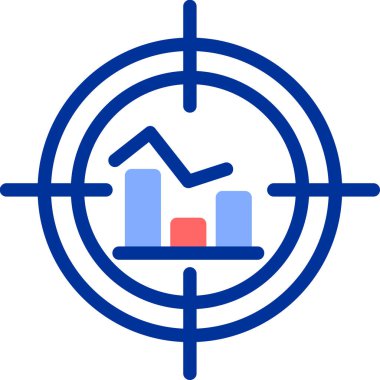 analitik iş büyümesi simgesi