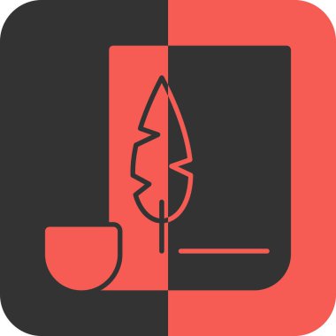 Bıçak. Web simgesi basit illüstrasyon