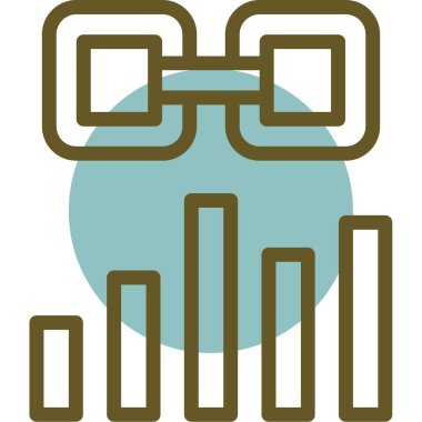 Modern b 'nin vektör illüstrasyonu eksik simgesi