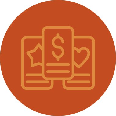 iş simgesi vektör illüstrasyonu